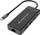 Docking station Conceptronic DONN14G, USB C, 7 në 1, gri