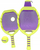 Lojë kapje Aerobie Flingo Catch and Throw, pop n catch, shumëngjyrëshe
