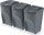 Kosh plehrash SortiBox, 35 L, gri