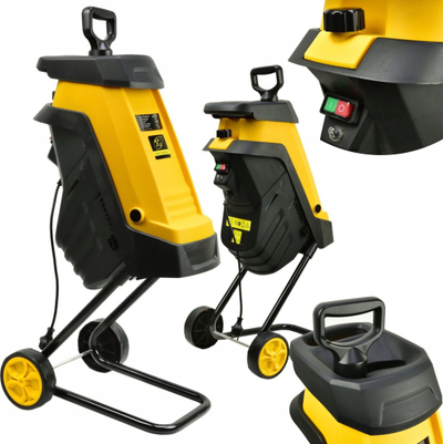 Sharrues mbeturinash kopshti GEKO, 2600W, diametër degësh 4 cm