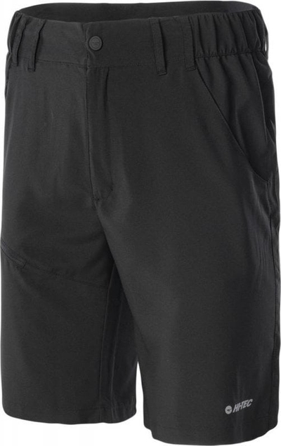 Shortse Hi-tec Megano M 92800406350, poliester, me reflektues, të zeza