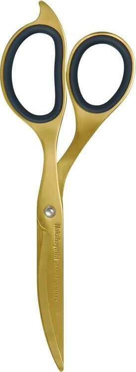 Gërshërë Nakabayashi Hikigiri Slim NH-HST180SG, çelik inoks me titanium, 18cm, ari shampanjë