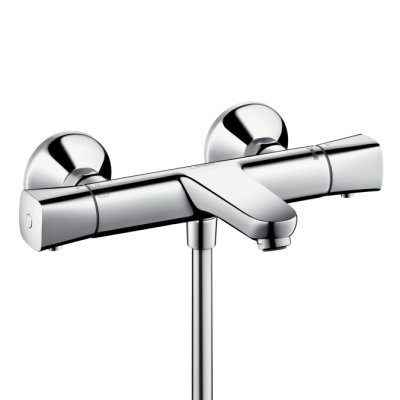 Bateri termostatike për vaskë Hansgrohe Ecostat 13123000, montim në mur, krom