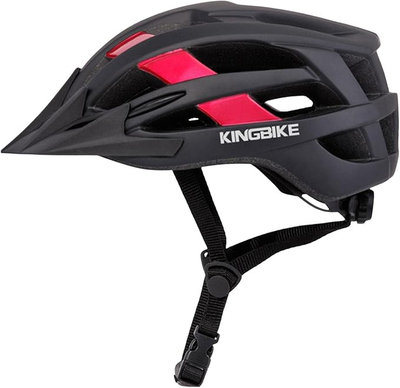 Helmetë Batfox, e zezë / kuqe H600-1