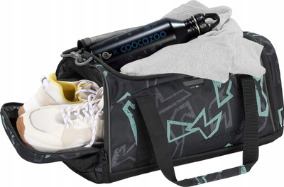 Çantë sportive Coocazoo Sports Bag 2.0 Reflective Graffiti, 20L, me reflektorë, shumëngjyrëshe