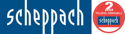 Zorrë pneumatike Scheppach PCW, 15 m, diametër 8 mm, blu