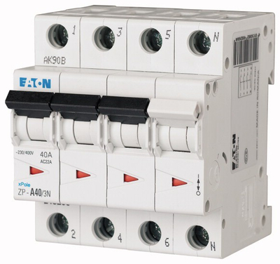 Ndërprerës modular Eaton 63A 3+N ZP-A63/3N (284909)