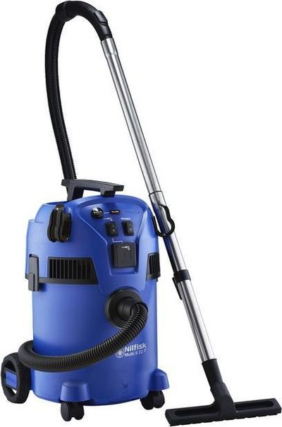 Fshesë me korrent multifunksionale Nilfisk Buddy II 22T, 22L, tharje dhe lagështi, blu