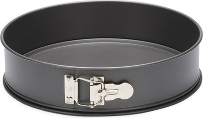 Formë pjekje Patisse Springform Enamel, 18cm, metalike, e zezë