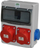Panel shpërndarës kantieri ELS Distribution Board, IP44, 32A 16A, gri