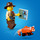 Set lodrash LEGO City Jungle Explorer ATV 60424, red panda, 6+