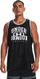 Maicë basketbolli për burra Under Armour Baseline Reversible, e kthyeshme, rrjetë sportive, e zezë