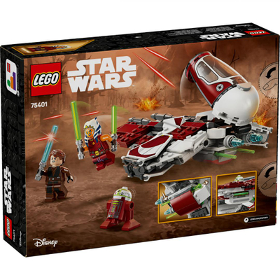 Lodra ndërtuese LEGO Star Wars Ahsoka Jedi Interceptor, set ndërtimi, për fëmijë