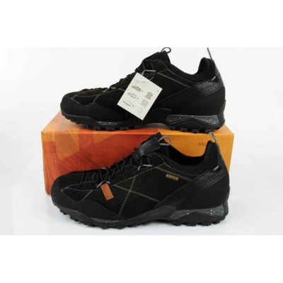 Këpucë trekking Aku Nativa GTX M 628024, Gore Tex, shollë Vibram, të zeza