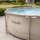Pishinë kopshti VirtuFit Round Pool, Ø305 cm, 76 cm, bezhë