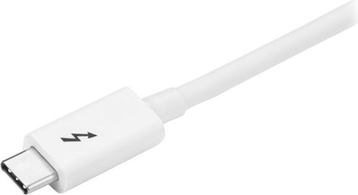Kabllo StarTech Thunderbolt 3, 1m, 20Gbps, e bardhë