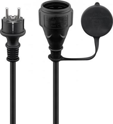 Kabllo rryme Wentronic Goobay 71472, 5 m, IP44, e zezë