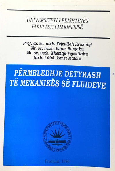 Permbledhje Detyrash Te Mekanikes Se Fluideve - Fejzullah Krasniqi
