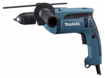 Trapano me goditje Makita HP1641F, 680W, blu