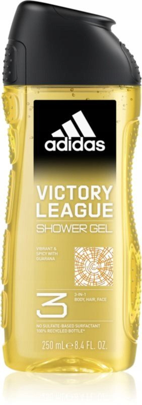 Xhel dushi Adidas Victory League për meshkuj, 250ml