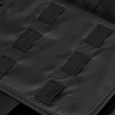 Çantë berberi Activeshop Black Barber Case, profesionale, e zezë