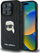 Mbrojtëse telefoni Karl Lagerfeld KLHCP16LPGKLKIPK, për iPhone 16 Pro 6.3", hardcase, e zezë