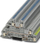 Bllok terminali Phoenix Contact UTI 2.5-PE/L/N, 0.2-4 mm², 3 nivele, gri