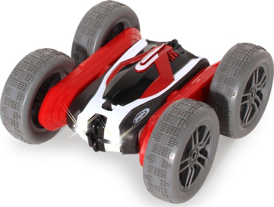 Makina akrobatike me pult Jamara Stuntcar SpinX, 2.4GHz, e kuqe me të zezë