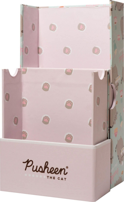 Mbajtëse lapsash dhe telefoni Pusheen Foodie Collection, karton i trashë, 22.5 x 9.5 x 4 cm, shumëngjyrëshe
