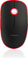 Maus Modecom WRM113, wireless, USB, i zi dhe i kuq