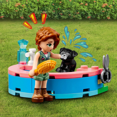 Set lodër LEGO Friends Dog Rescue Centre 41727, 7+ vjeç, qendër shpëtimi për qen, shumëngjyrësh