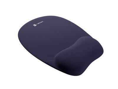 Mouse pad Natec Chipmunk, 230x200mm, me memory foam, blu e errët