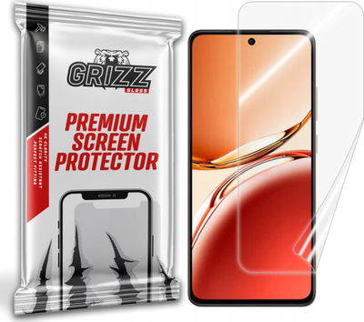 Mbrojtës ekrani GrizzGlass CeramicFilm për Oppo Reno 12 F, film keramik, transparencë e lartë, transparent