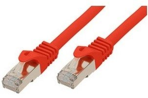 Kabllo rrjeti Shiverpeaks BASIC S BS75530 R, Cat.7, 30m, e kuqe