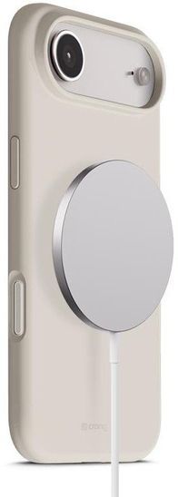 Mbulesë telefoni Crong Color Cover Magnetic, për iPhone 17 Air, MagSafe, bezhë stone