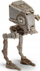 Lodër figurë Star Wars Micro Galaxy Squadron AT-ST, 3\", me figurë piloti, gri