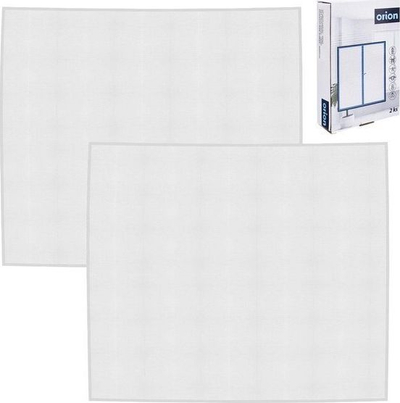 Set rrjetash kundra insekteve, 2 copë, 130x150 cm, me shirit vetëngjitës