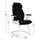 Karrige për konferencë zyre 66,5×63×108 cm (HM1102.02), zezë/ bardhë