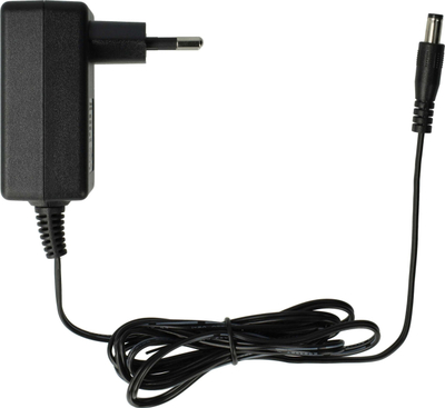 Adapter rryme Yealink PSU 5V 2A, për telefonë IP, i zi