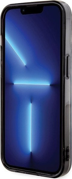 Маска за телефон Karl Lagerfeld KLHMP15LHKHNOTK, за iPhone 15 Pro 6.1", MagSafe, проѕирна