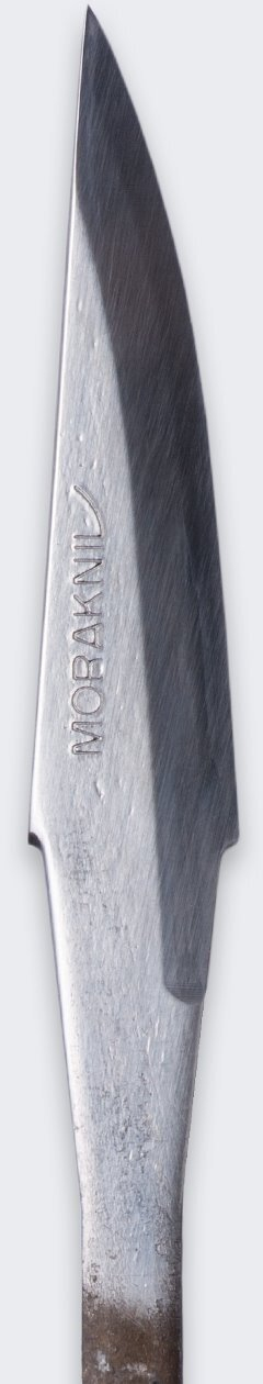 Teh thike Morakniv Wood Carving No.120, çelik karboni i laminuar, 2.3", argjendtë