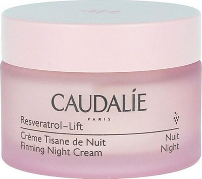 Krem nate Caudalie Resveratrol-Lift për ngritje dhe tonus, 50 ml, për lëkurë të thatë, rozë