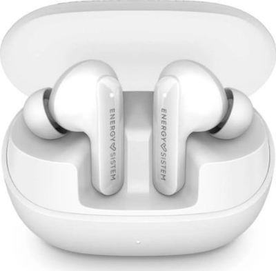 Слушалки TWS Energy Sistem Serenity ANC, Bluetooth 5.4, 25 часа батерија, бели