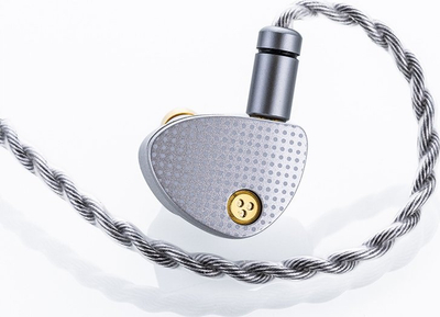 Kufje in ear MoonDrop ARIA 2, driver dinamik, kabllo që çahet 0.78mm 2 pin, të zeza