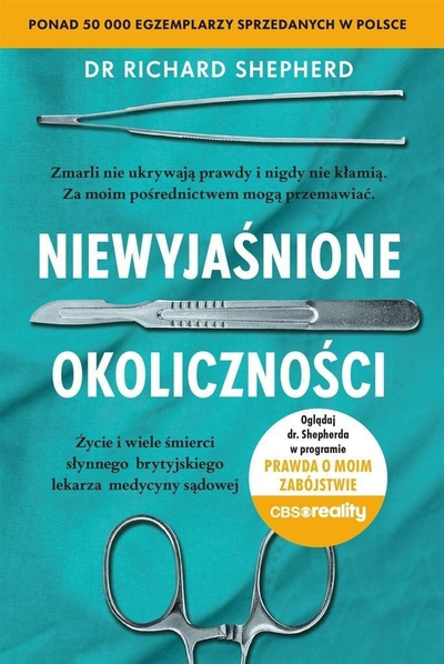 Libër “Unexplained Circumstances”, mjekësi ligjore, histori të vërteta, në anglisht