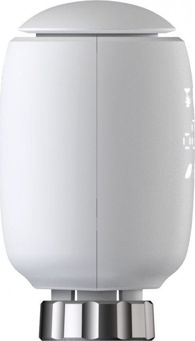 Kokë termostati smart Maxcom SmartTherm 02, ZigBee, me ekran LED, e bardhë
