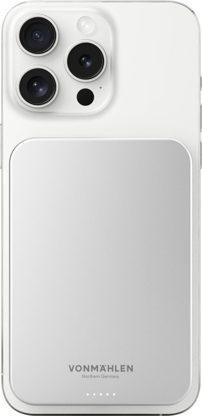 Power bank Vonmählen Evergreen Mag, 5000mAh, 15W, e bardhë