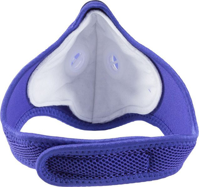 Maskë anti-smog Respro Allergy, madhësia S, material hipollergjik, e zezë