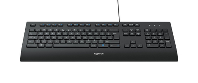 Tastierë Logitech K280e, USB, e zezë