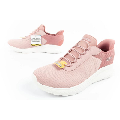 Atlete Skechers Bobs Squad Slip ins W 117504 BLSH, Memory Foam, taban gome, rozë